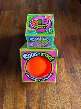 Big Squooshy Sphere - Orange